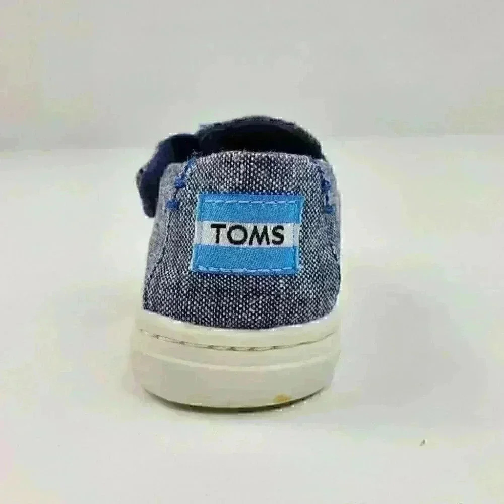 Toms Unisex Kids’ Size 4 Tiny Luca Slip-On Trainer - Picture 5 of 11